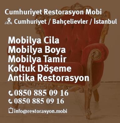 Cumhuriyet Mobilya Cila, Cumhuriyet Koltuk Döşeme, Cumhuriyet Mobilya tamir Atölyesi İletişim