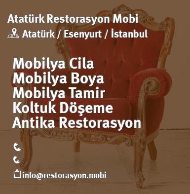 Atatürk Mobilya Cila, Atatürk Koltuk Döşeme, Atatürk Mobilya tamir Atölyesi İletişim